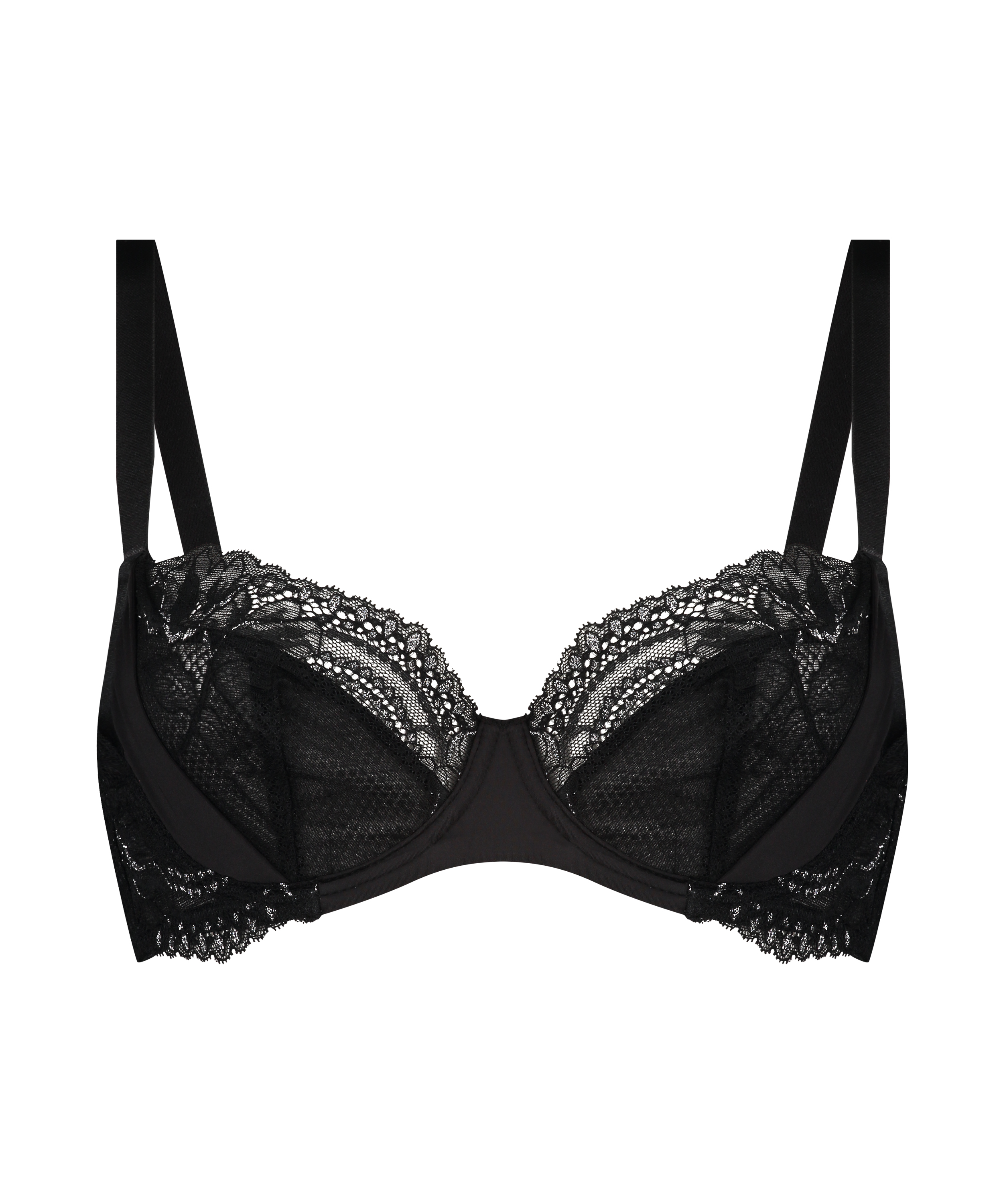 Soutien-gorge à armatures non-préformé Donna Sparkle, Noir, main