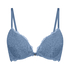 Voorgevormde push-up beugel bh Marine, Blauw