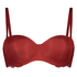 Voorgevormde strapless beugel bh Angie, Rood