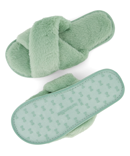 Chaussons Lia, Vert
