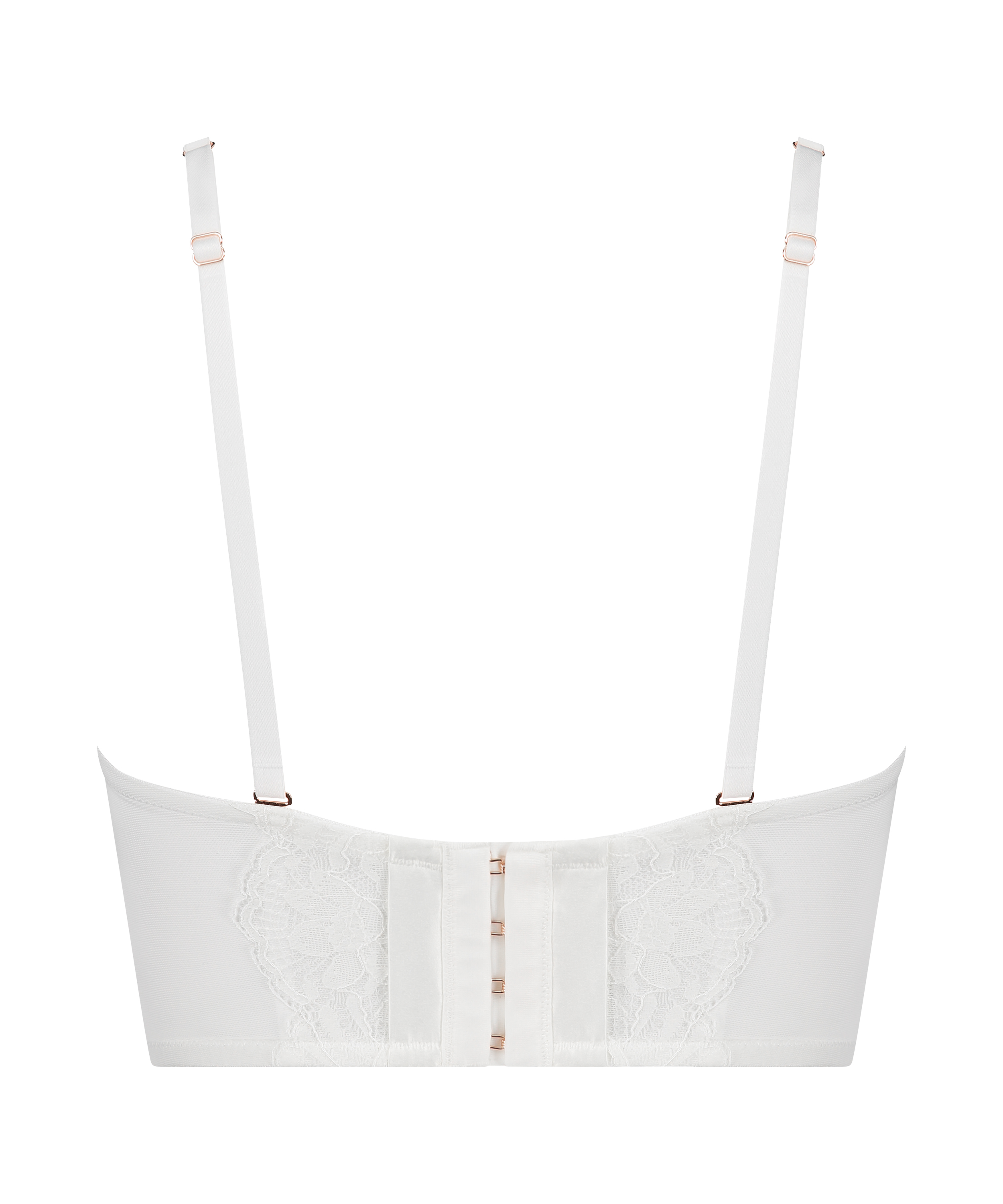 Voorgevormde strapless beugel bh Jamie, Wit, main