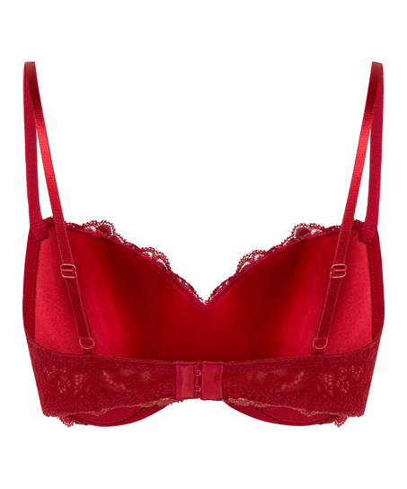 Soutien-gorge à armatures préformé Marine, Rouge
