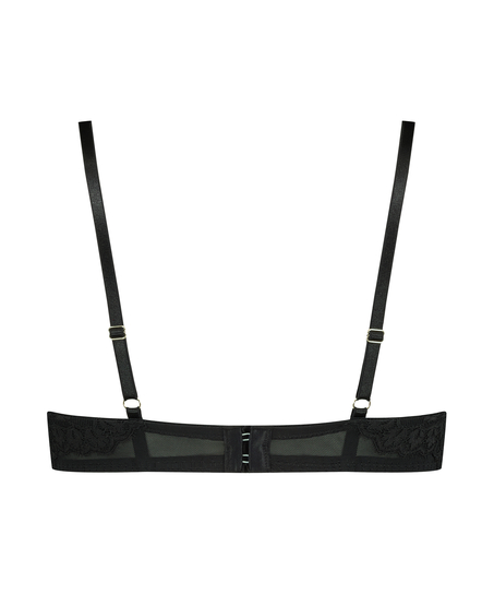 Niet-voorgevormde beugel bh Claire, Zwart