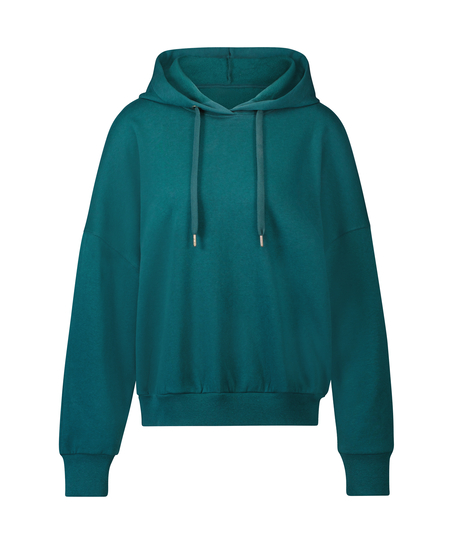 Lange mouwen Hoodie, Blauw