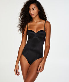 Corrigerende body met voorgevormde cups - Level 3, Zwart