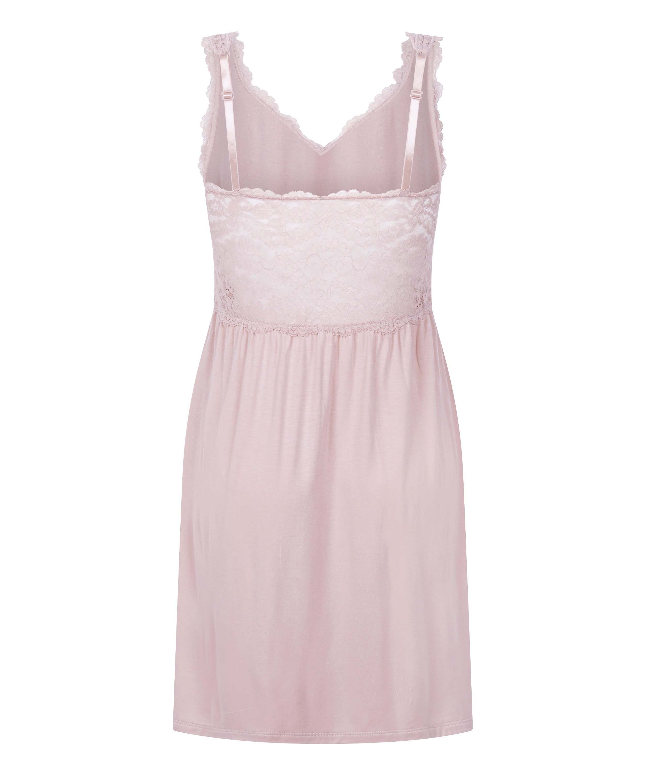 Slipdress Nora Lace, Roze, main