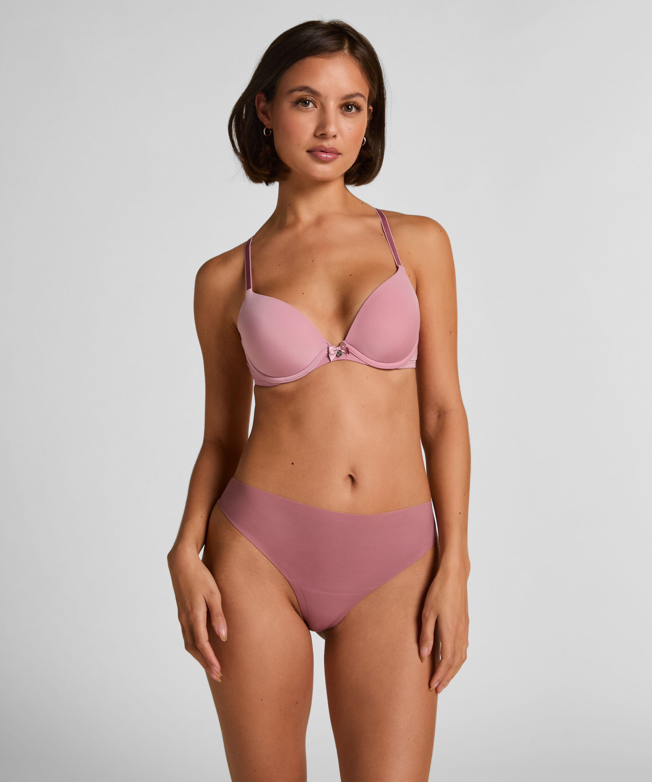 String échancré Invisible, Rose String échancré Invisible, Rose