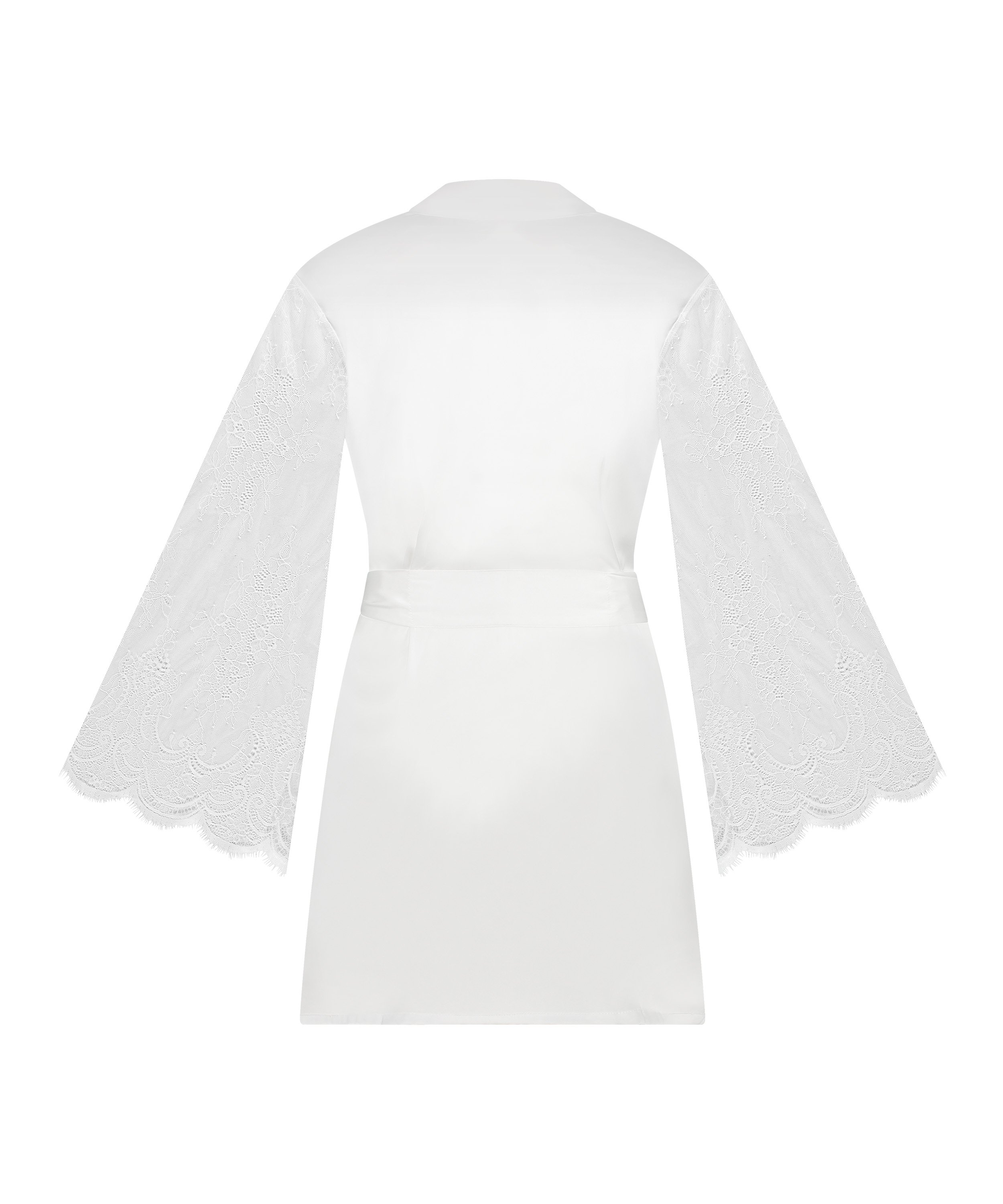 Kimono Satin, Wit, main