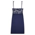 Slipdress Nora Lace, Blauw