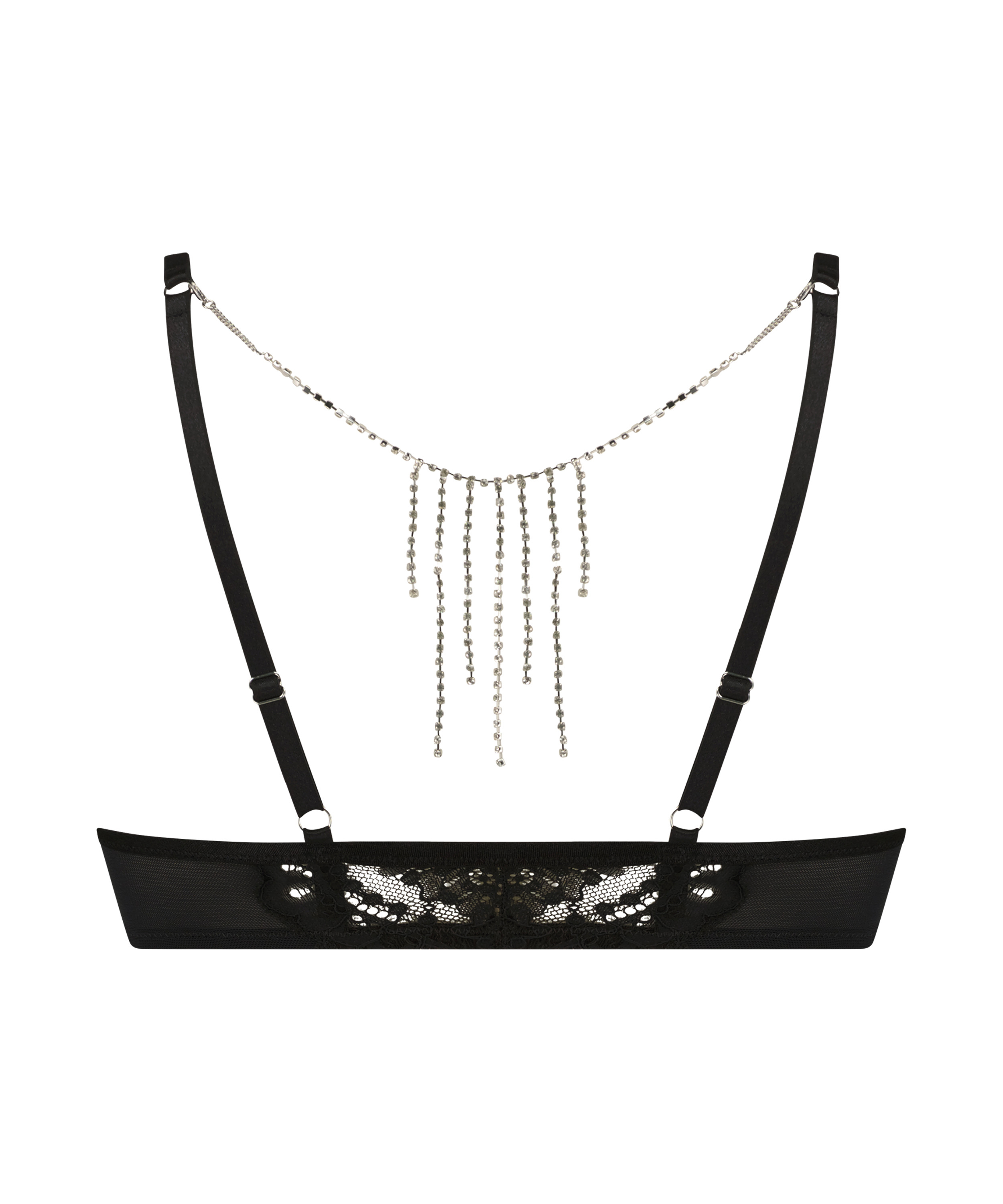 Voorgevormde beugel bh Samantha, Zwart, main