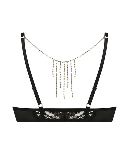 Voorgevormde beugel bh Samantha, Zwart