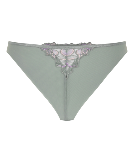 Slip br&eacute;silien Lauren, Vert