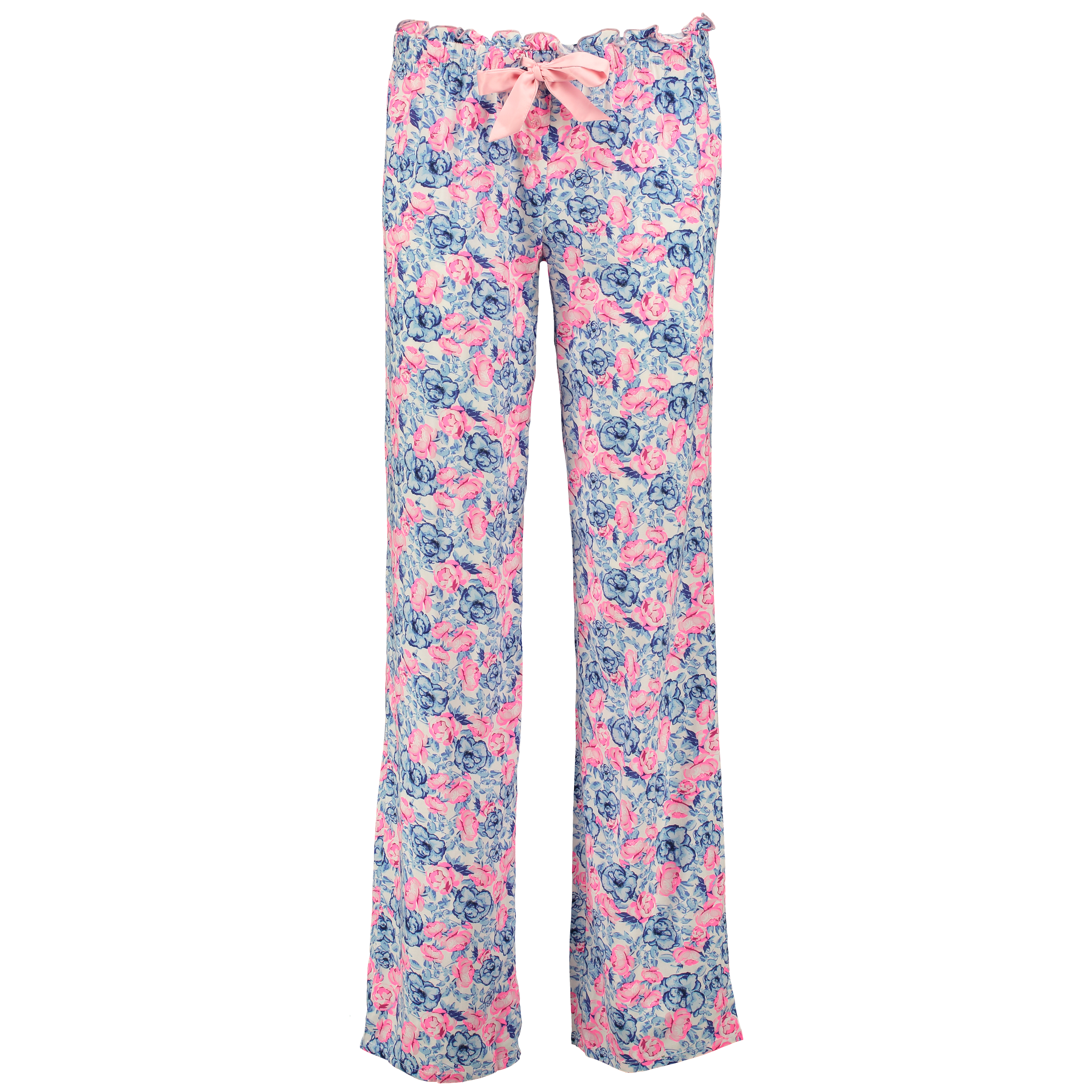 Pyjama pants Fem pants Flower, Blauw, main
