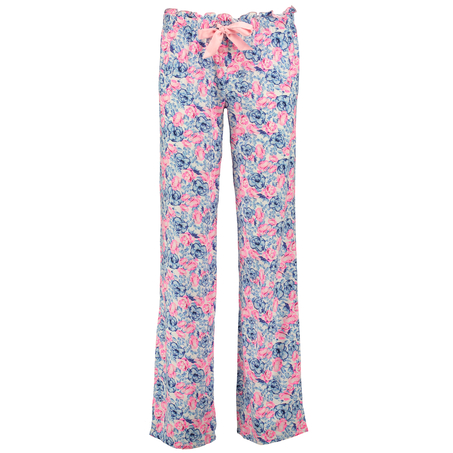 Pyjama pants Fem pants Flower, Blauw