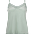 Camisole velours Dentelle, Vert