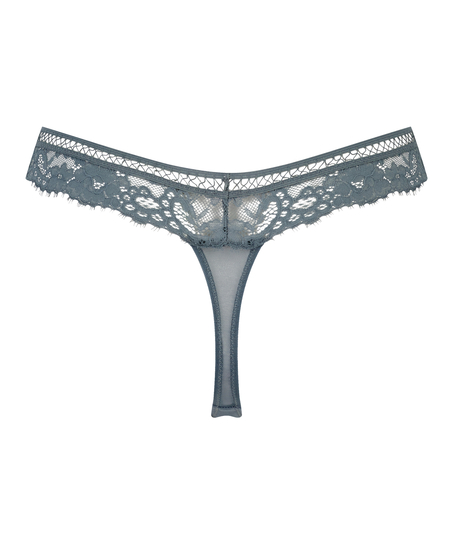 String taille extra basse Gianni, Bleu