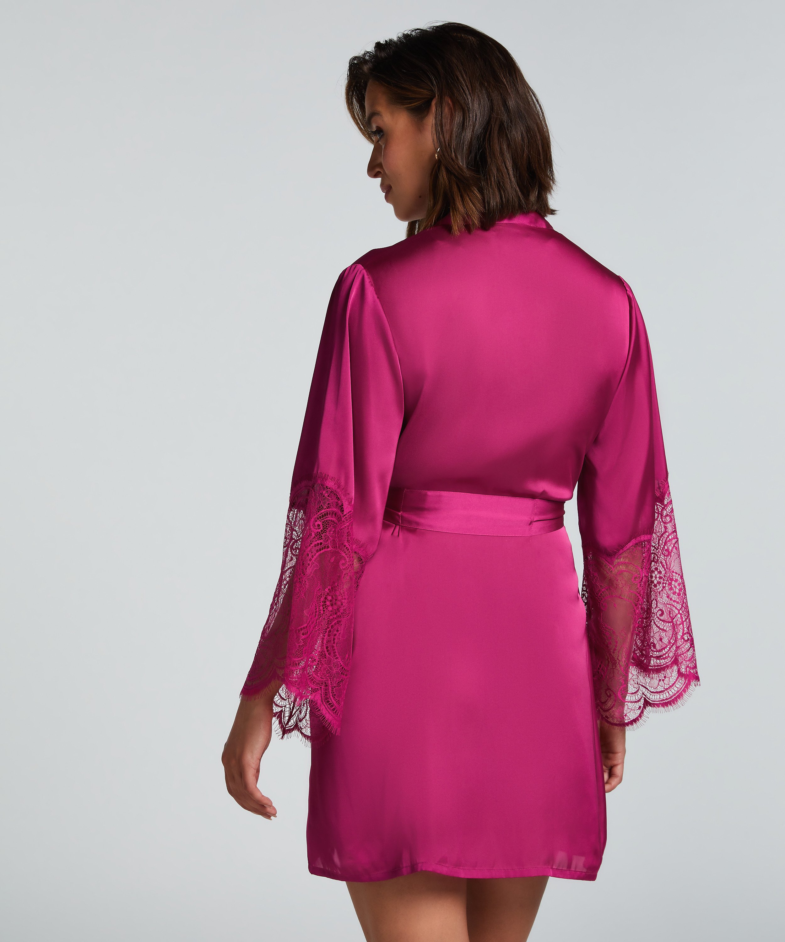 Kimono Satin, Roze, main