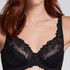 Soutien-gorge &agrave; armatures non-pr&eacute;form&eacute; Diva, Noir