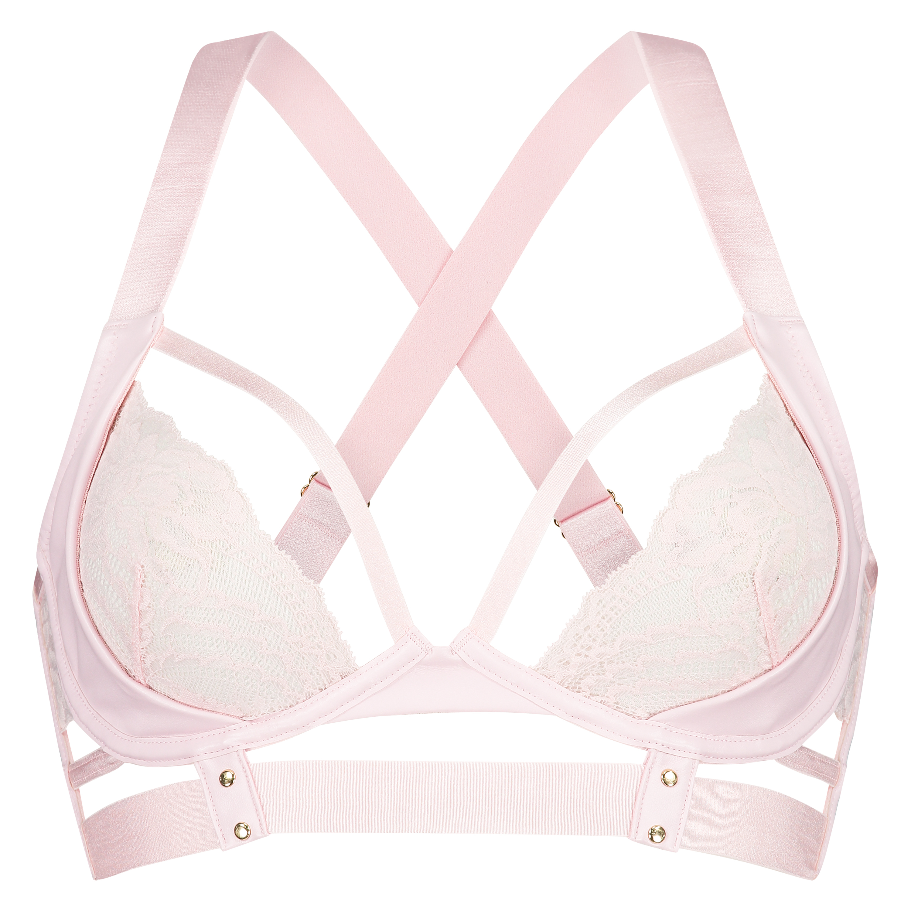 Soutien-gorge &agrave; armatures non-rembourr&eacute; Venus, Rose, main