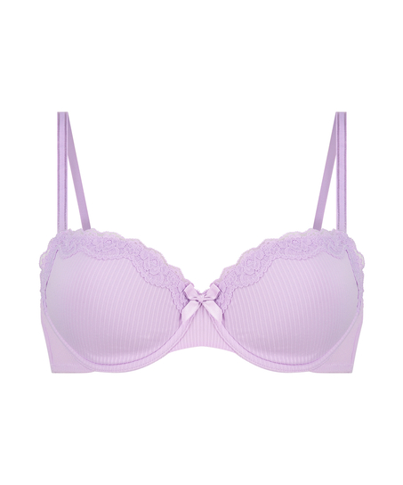 Soutien-gorge &agrave; armatures rembourr&eacute; Lola, Pourpre