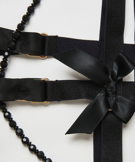 Private Jarretel Cuffs, Zwart