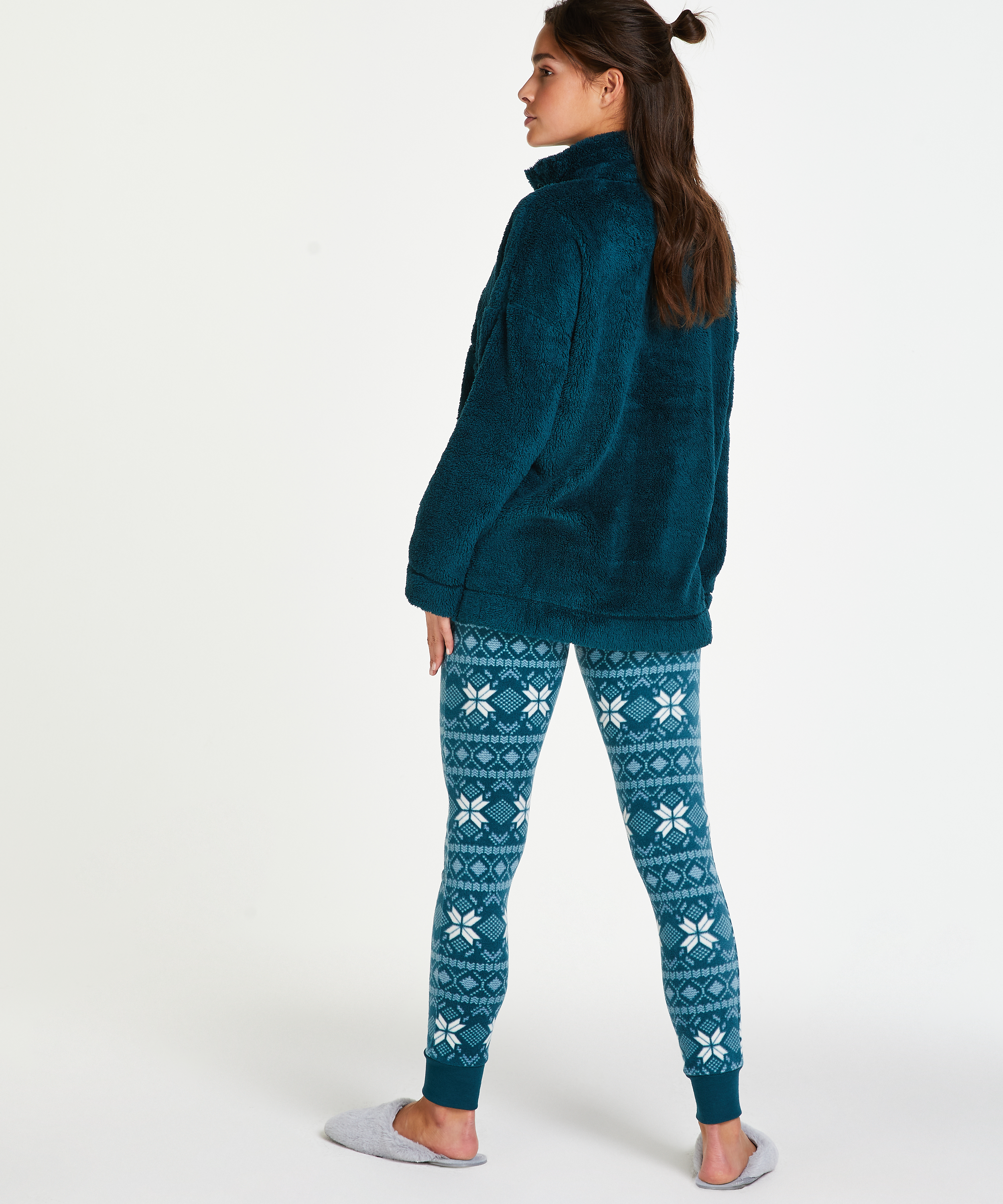 Vest Snuggle Fleece, Blauw, main