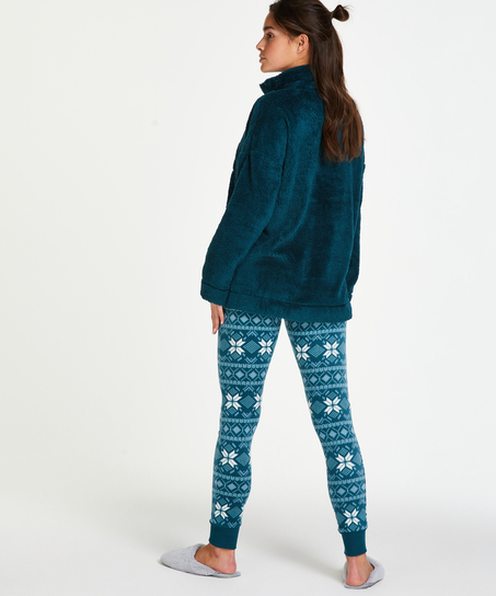 Vest Snuggle Fleece, Blauw