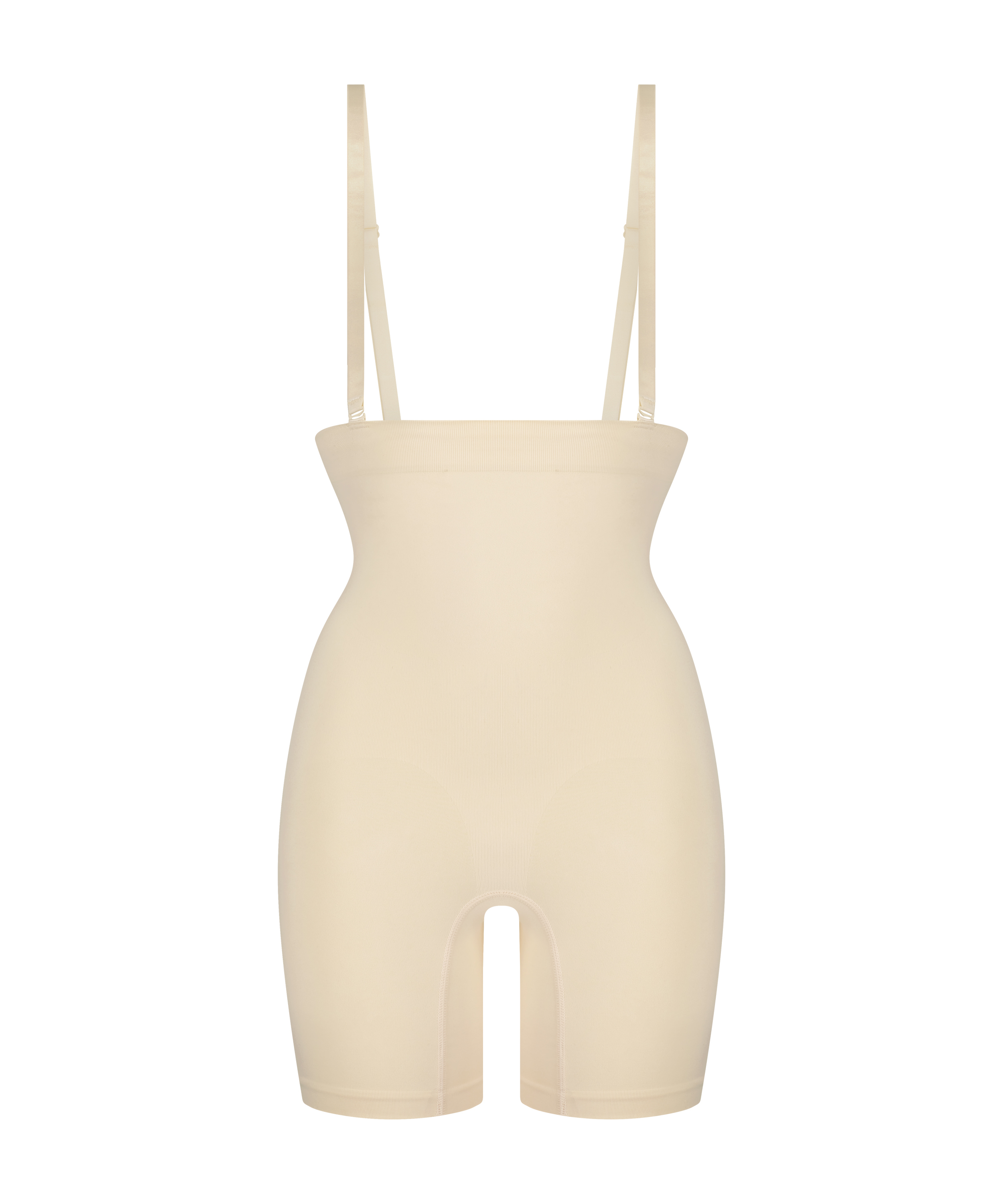 Naadloze corrigerende Thigh Slimmer, Beige, main