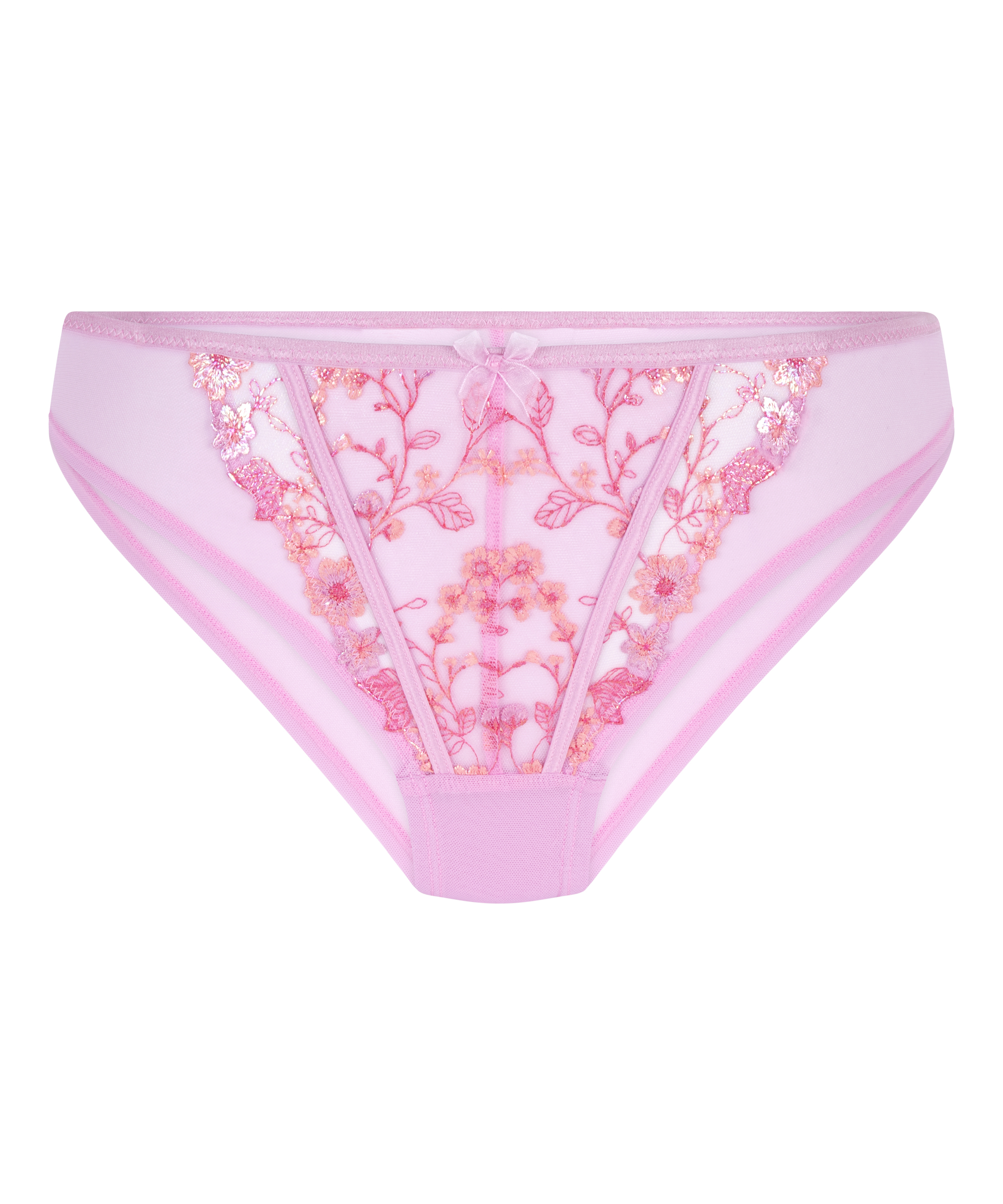 Slip br&eacute;silien Lillia, Rose, main