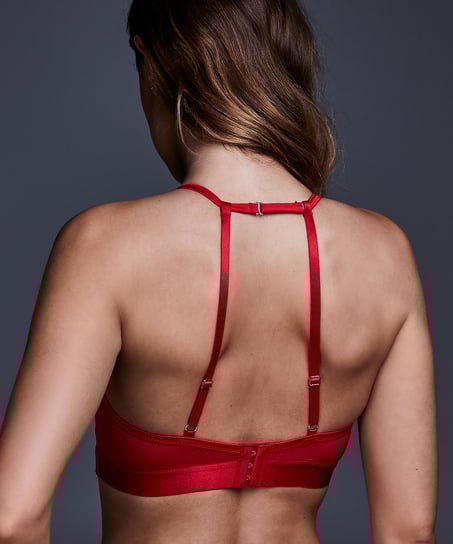 Niet-voorgevormde beugel bh Tomei, Rood