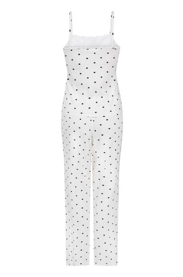 Hunkemöller Pyjama Set Dots Wit, foto 2