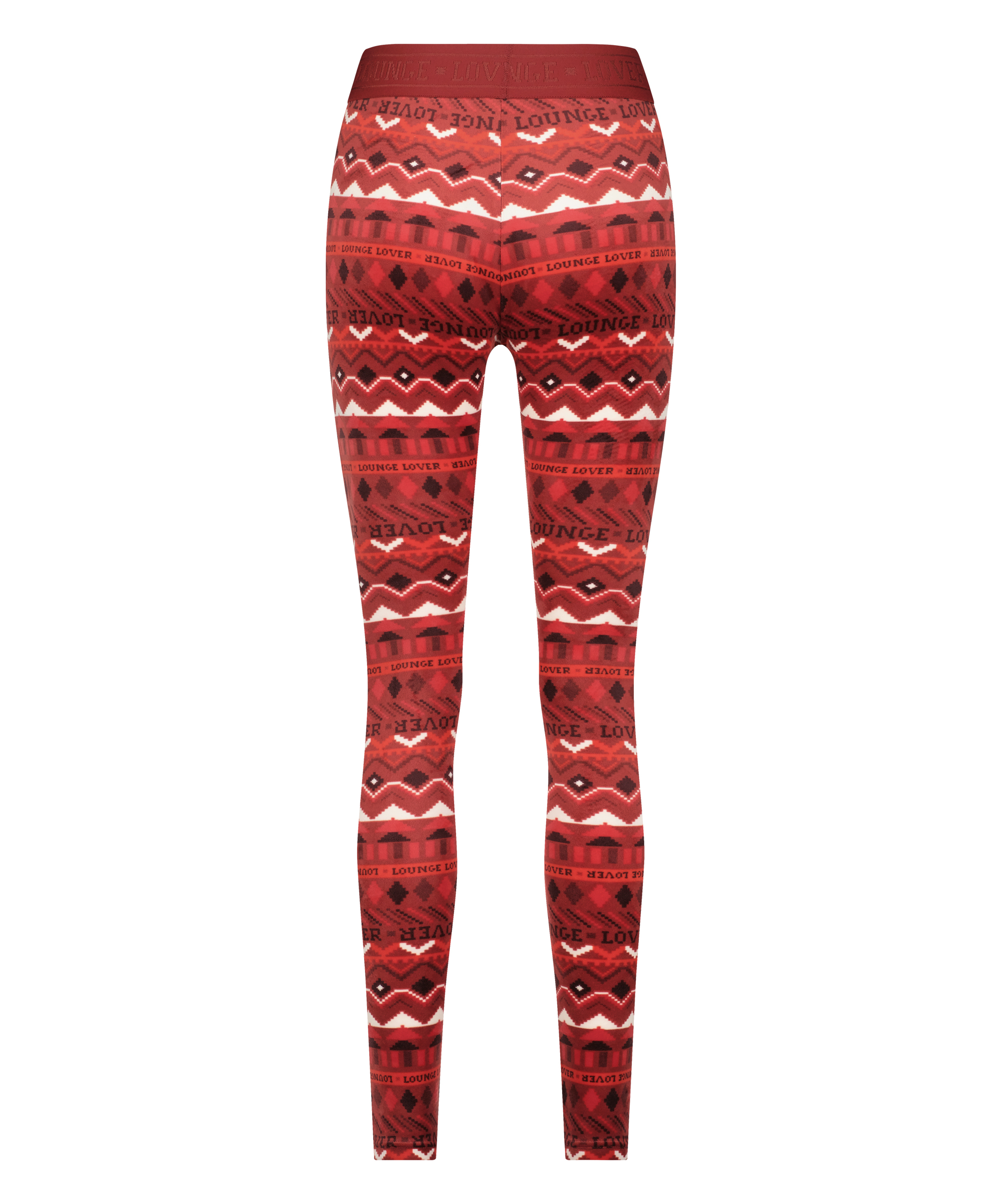 Legging Velours, Rood, main