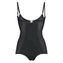 Body sculptant en dentelle festonnée - Level 3, Noir