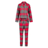 Pyjamaset Twill, Rood