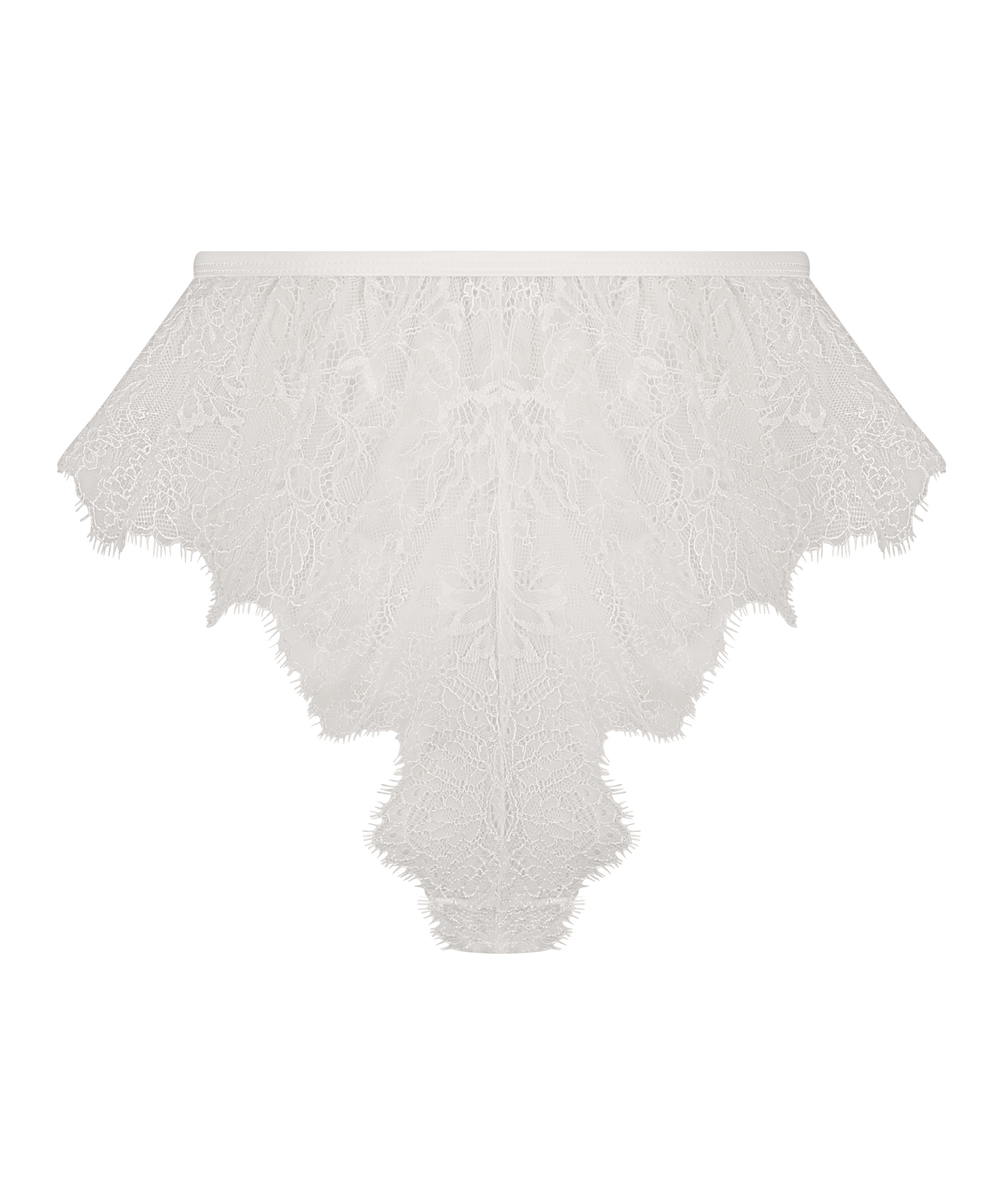 Culotte française Lace Camille, Blanc, main