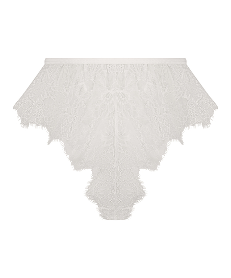 Culotte française Lace Camille, Blanc