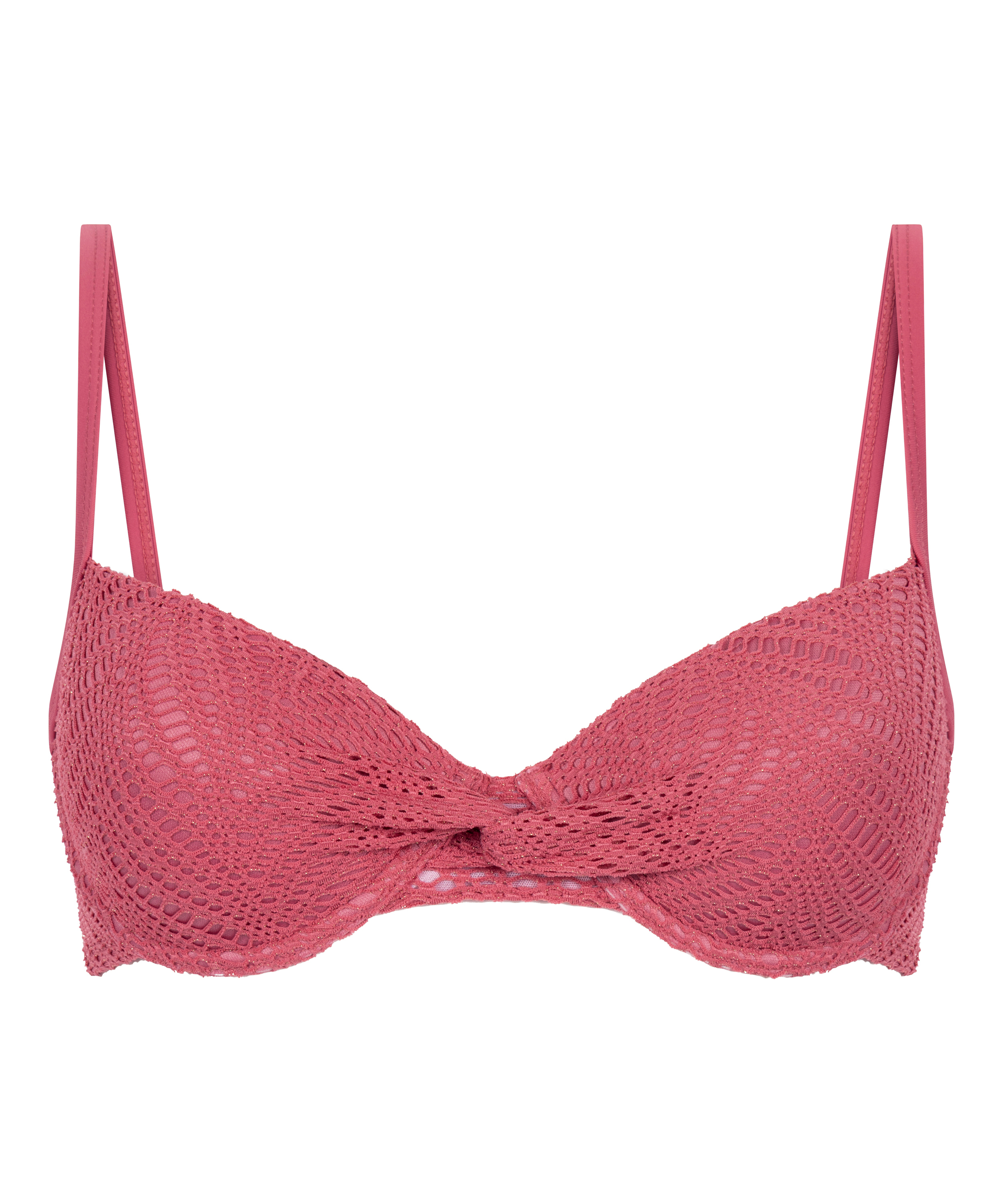 Voorgevormde bikinitop met beugel Lanai, Roze, main