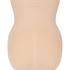 Slip Rio taille haute sans coutures mettant en valeur la silhouette, Beige