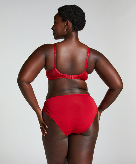 Soutien-gorge &agrave; armatures non-pr&eacute;form&eacute; Sophie, Rouge