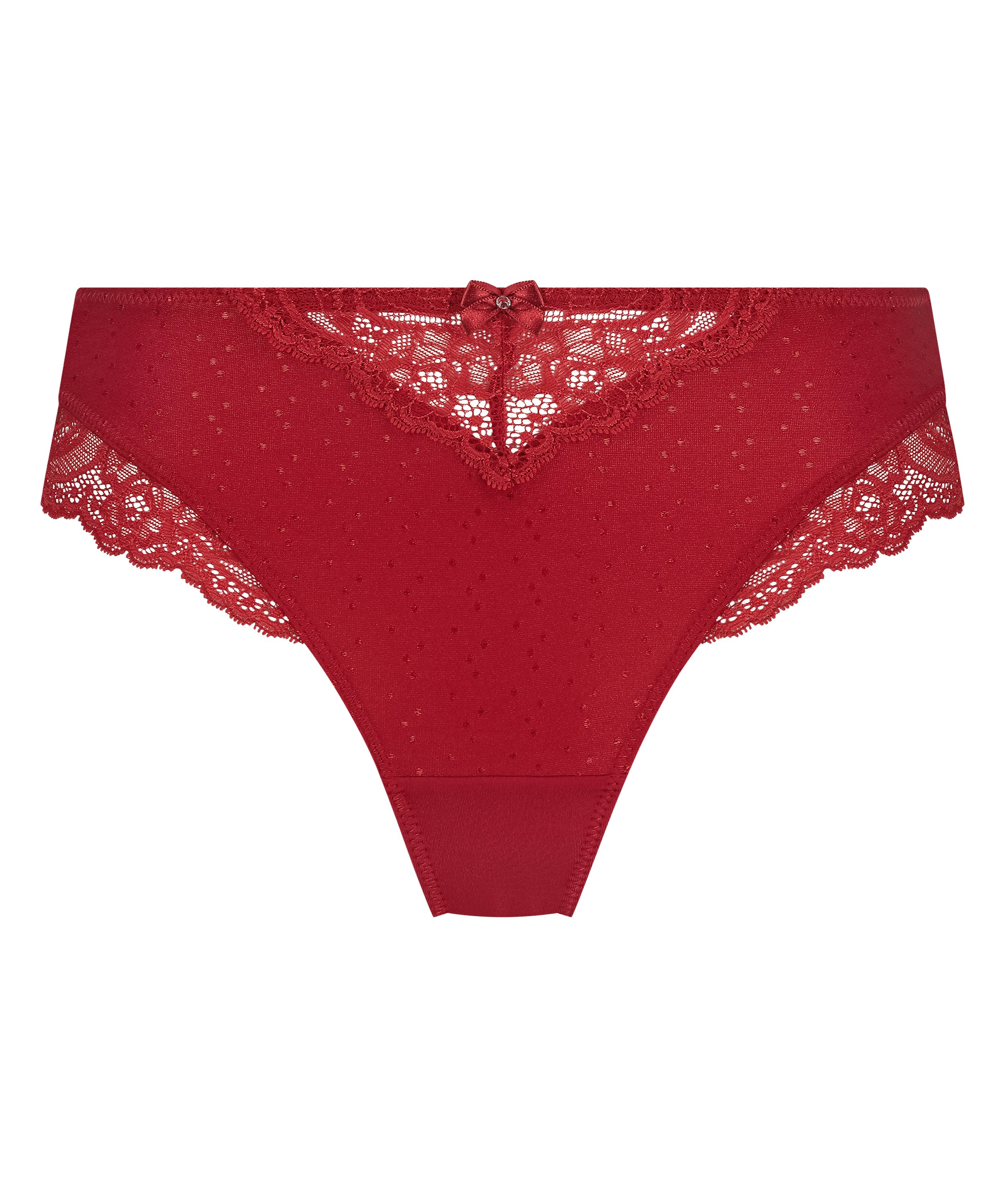 Hoge slip Sophie, Rood, main