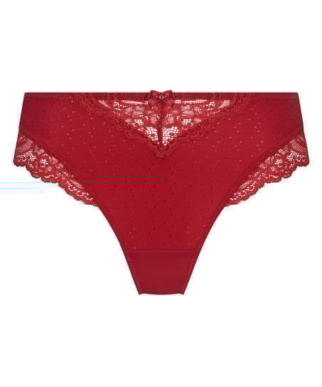 Hoge slip Sophie, Rood