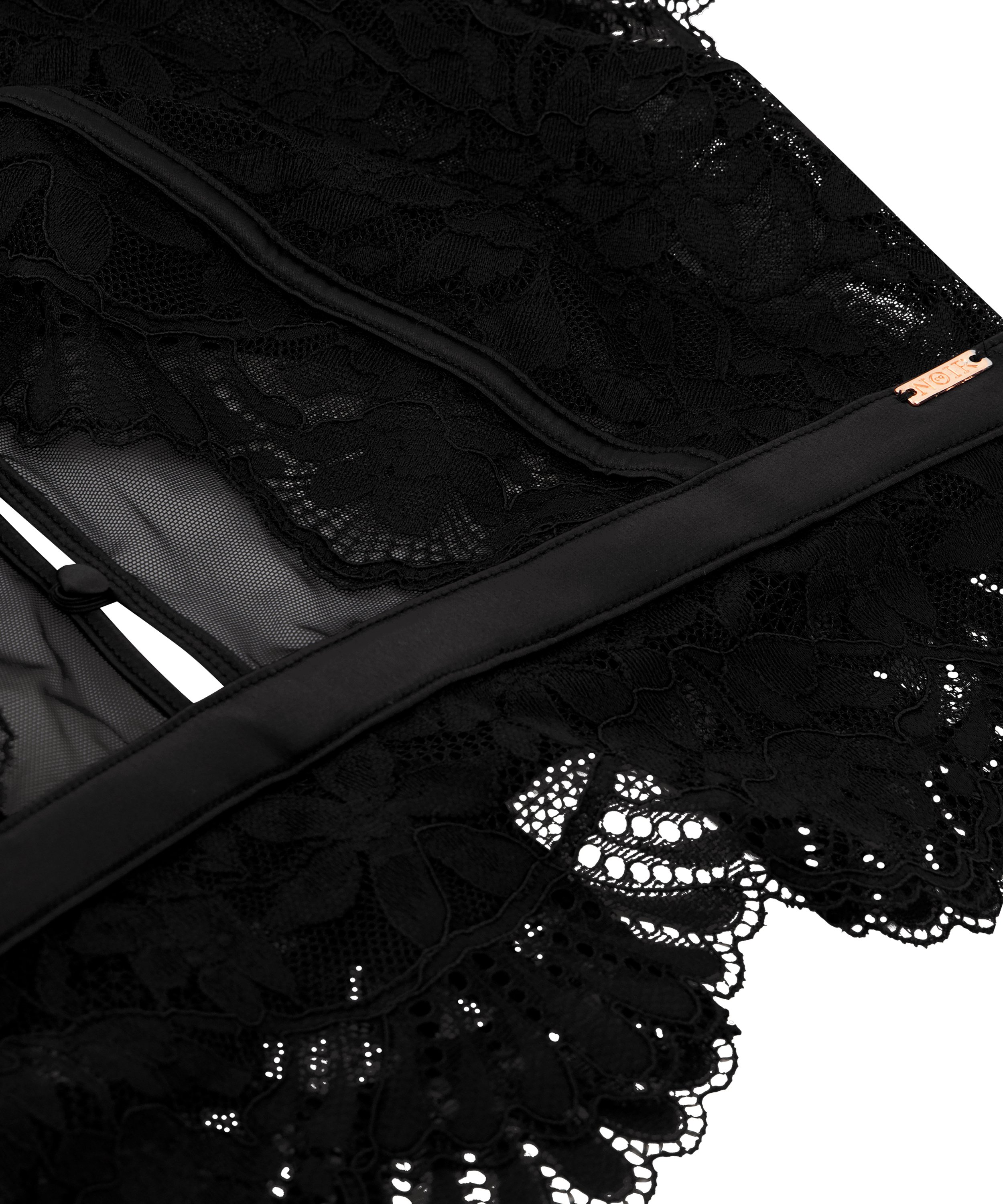 Brassière Amelia, Noir, main