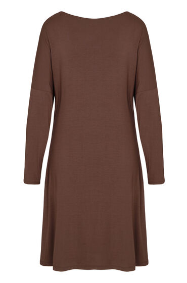 Hunkemöller Nightshirt Jersey Essential Bruin, foto 2