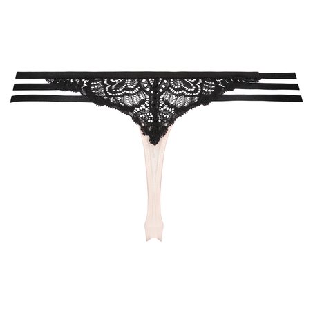 Tanga string Orla, Zwart