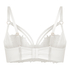 Soutien-Gorge Longline Kristina Armatur&eacute; Sans Rembourrage, Blanc