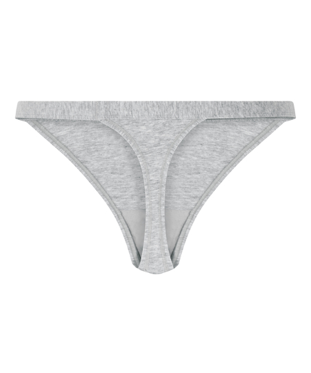 String en coton, Gris