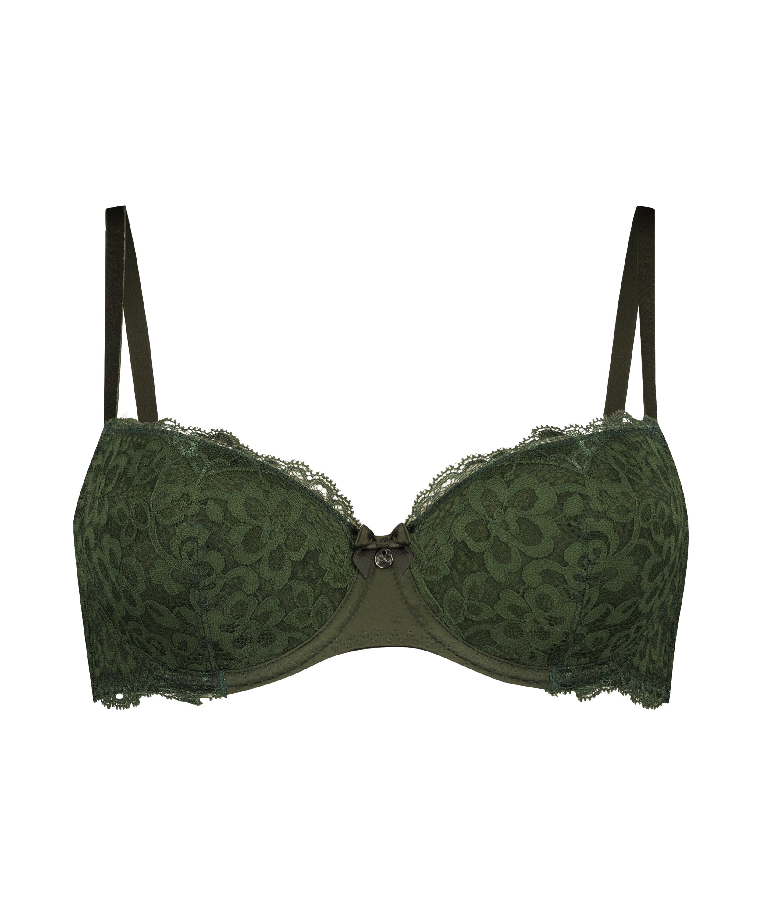Soutien-gorge &agrave; armatures pr&eacute;form&eacute; Marine, Vert, main