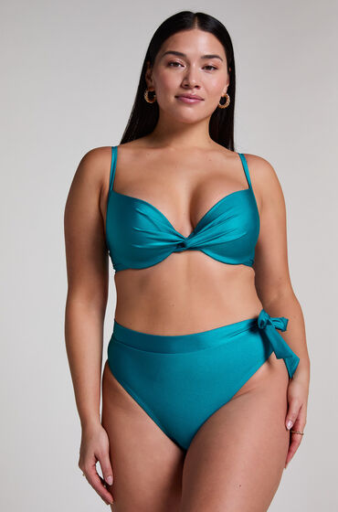 Hunkemöller Bikinibroekje Aqua Groen