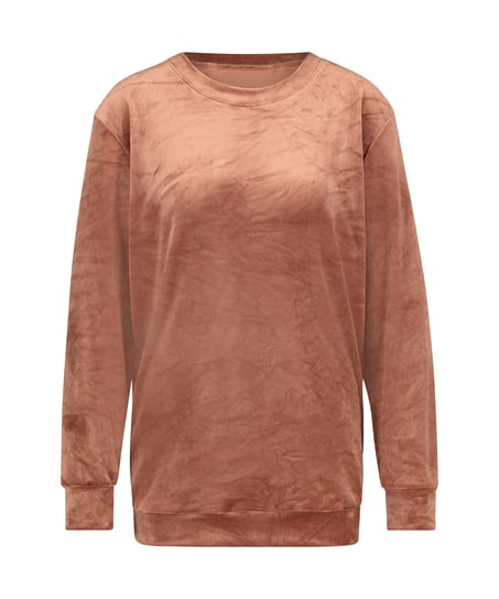 Top de grossesse en velours, Rose