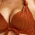 Voorgevormde push-up beugel bikinitop Galibi I AM Danielle Cup A - E, Oranje